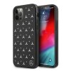Mercedes MEHCP12MESPBK iPhone 12/12 Pro6,1 czarny/black hardcase Silver Stars Pattern